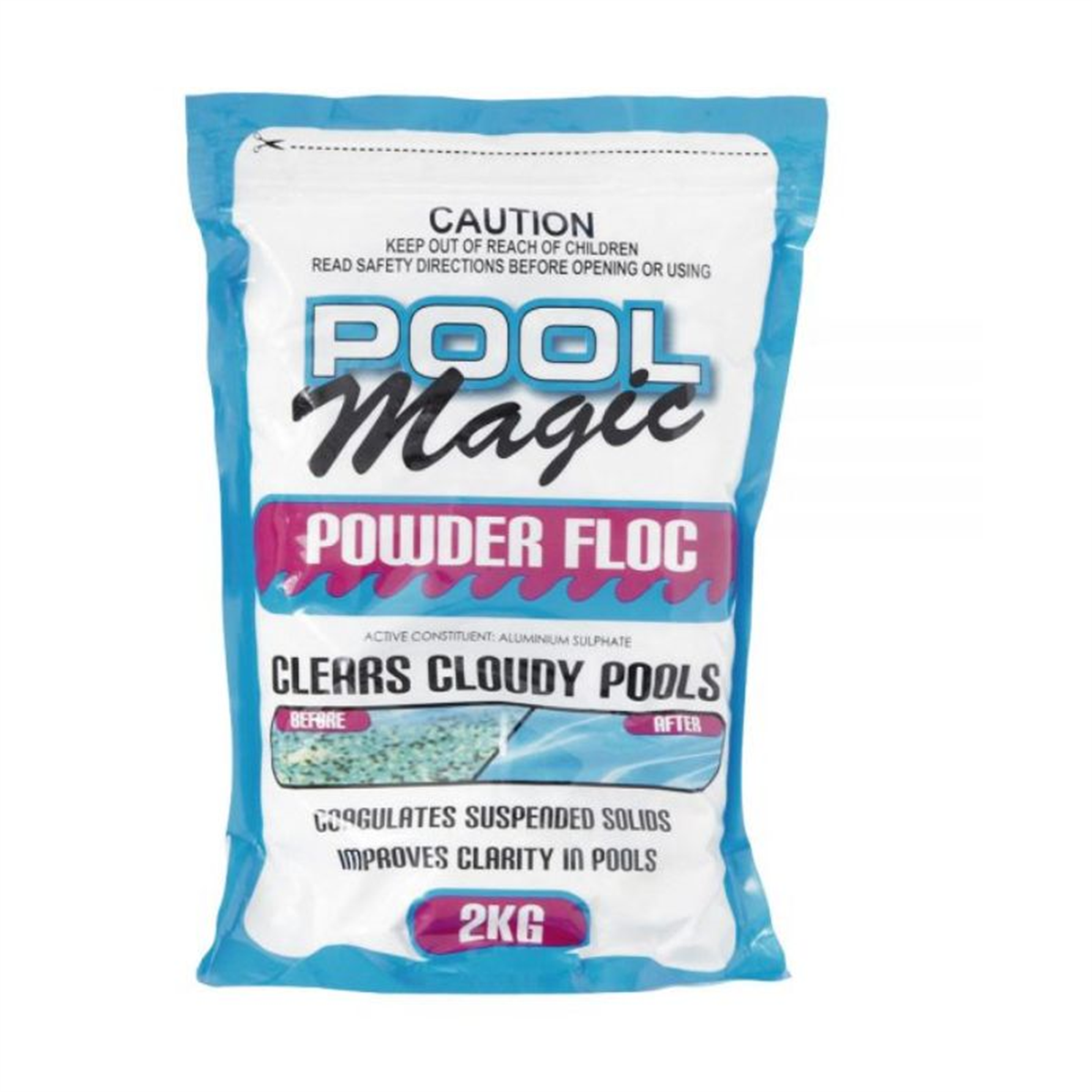 Pool Magic Powder Floc (Aluminium Sulphate) 2kg