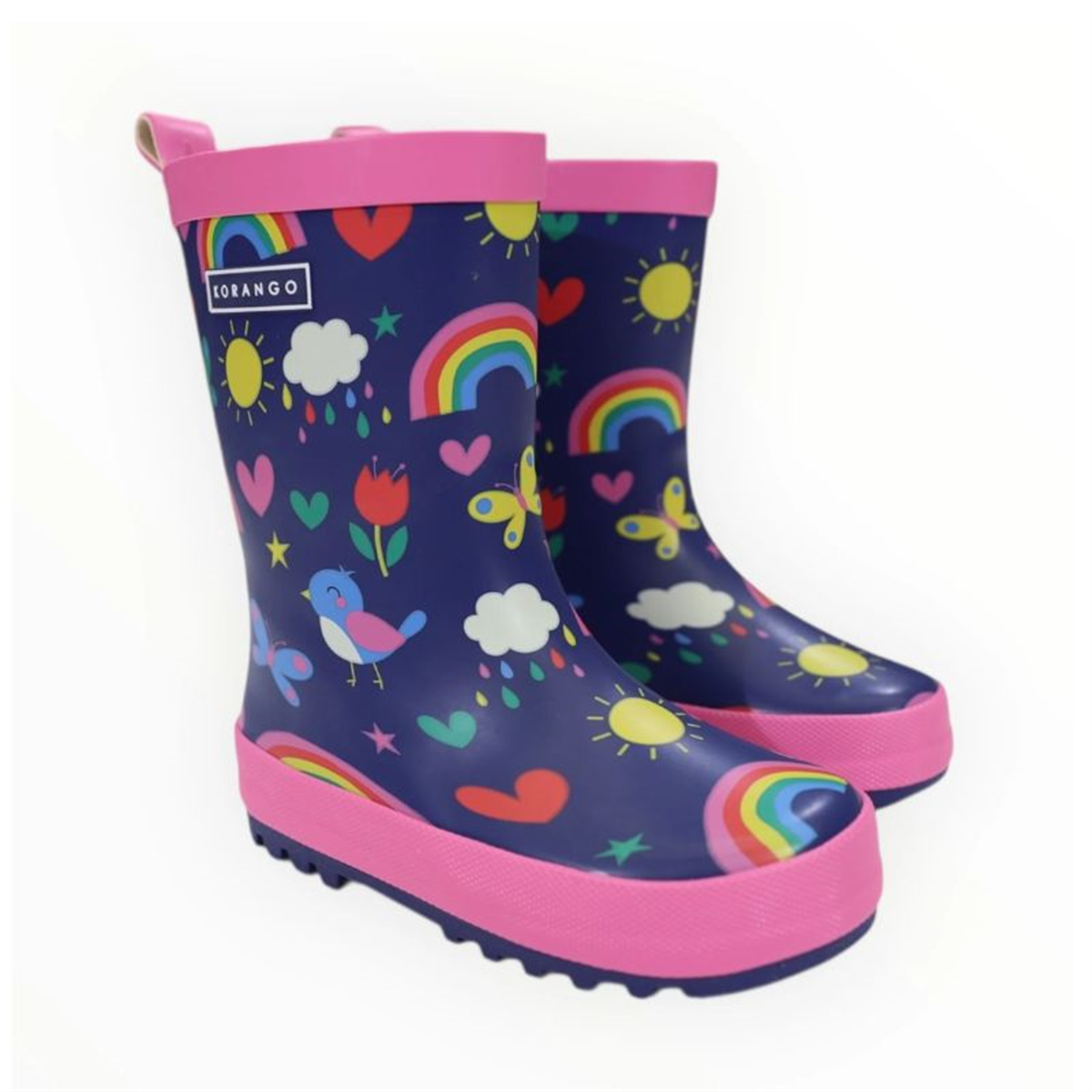 Korango Kids Gumboot - Spring Rainbow