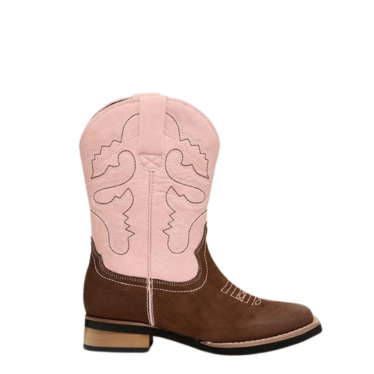 Baxter Youth Western Boots - Light Pink - Size 3