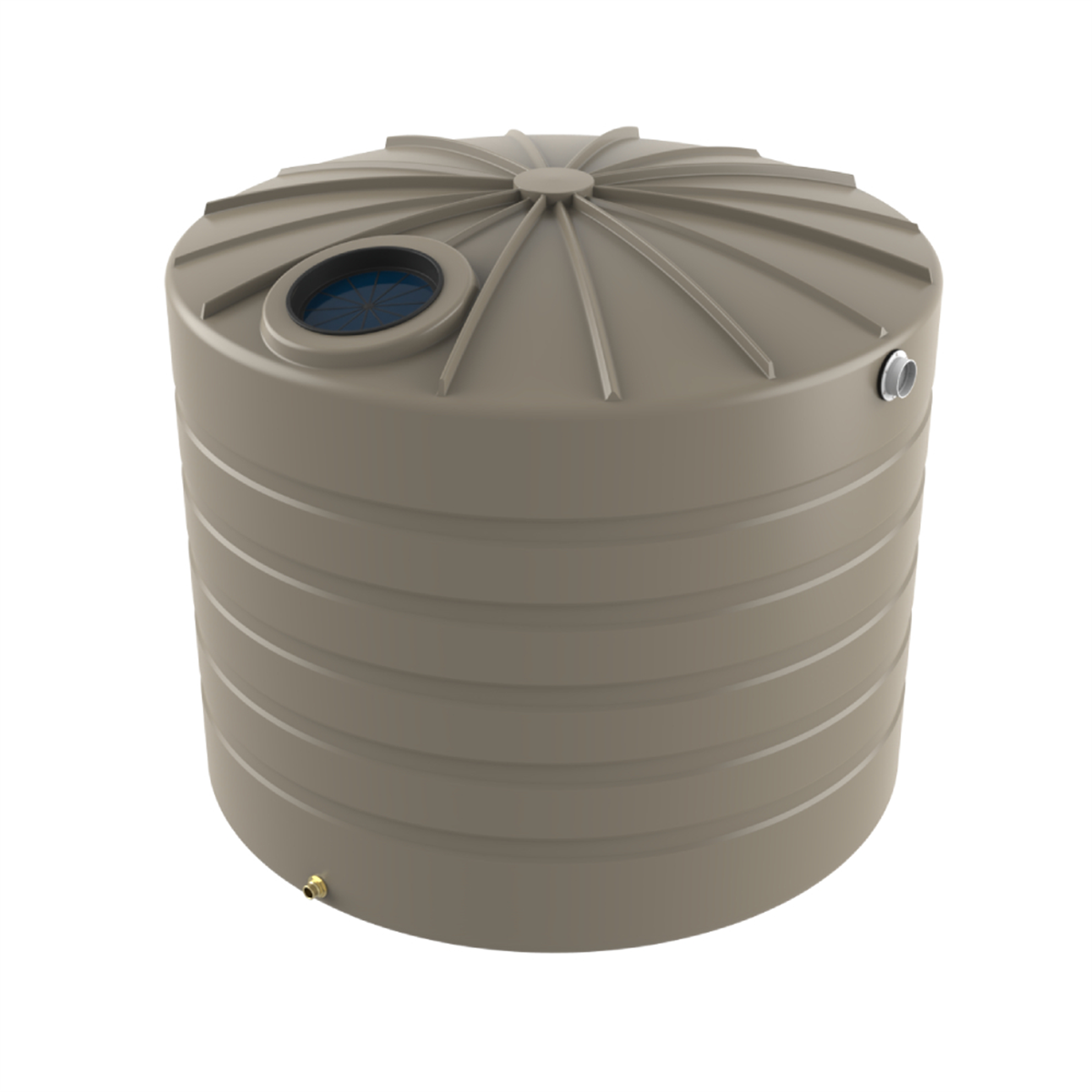 Bushmans 5,000 Litre Domed Squat Rainwater Tank TXD1200