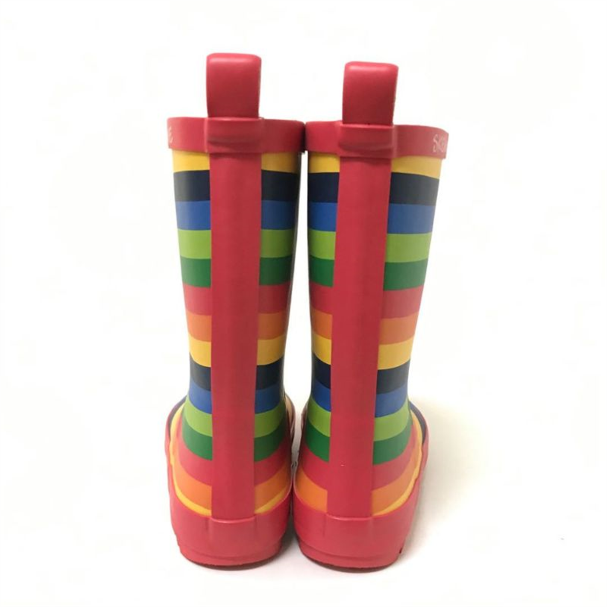 Kids Skeanie Gumboots - Rainbow