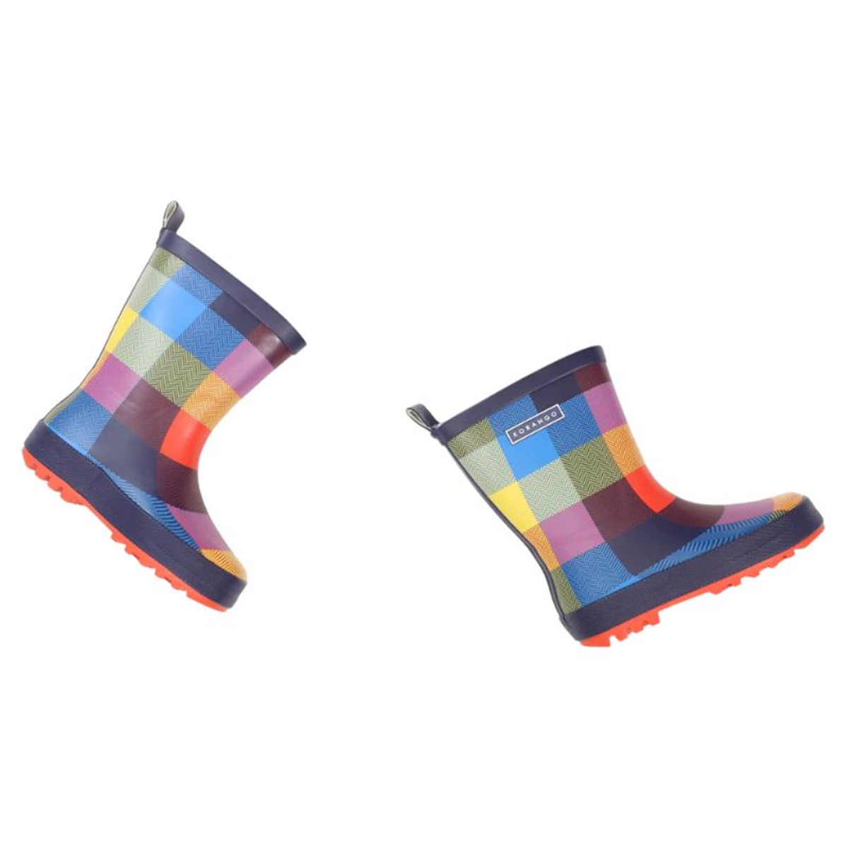 Korango Kids Gumboot - Check Red