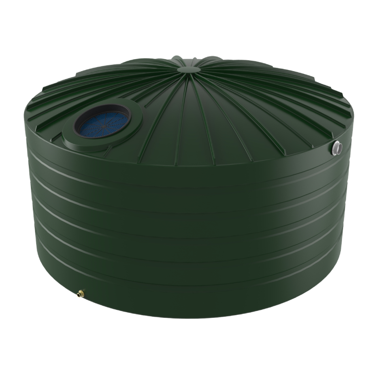 Bushmans 10,000 Litre Domed Squat Rainwater Tank TXD2200