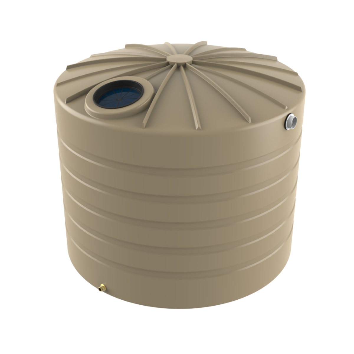 Bushmans 5,000 Litre Domed Squat Rainwater Tank TXD1200