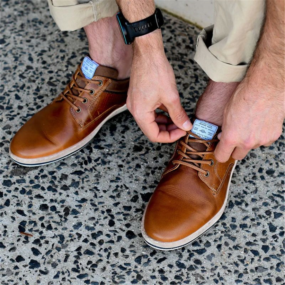 Wild Rhino Charger Casual Shoe - Tan