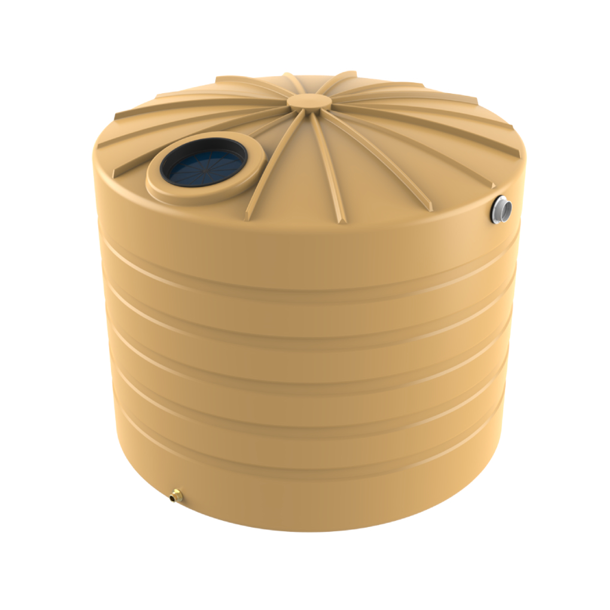 Bushmans 5,000 Litre Domed Squat Rainwater Tank TXD1200