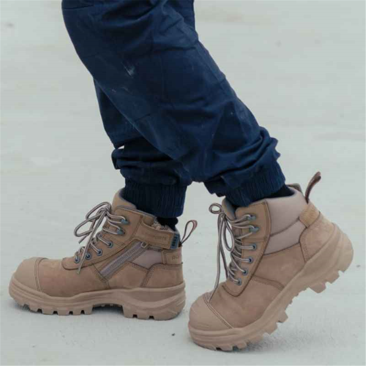 Blundstone 8553 Rotoflex Safety Boots - Stone