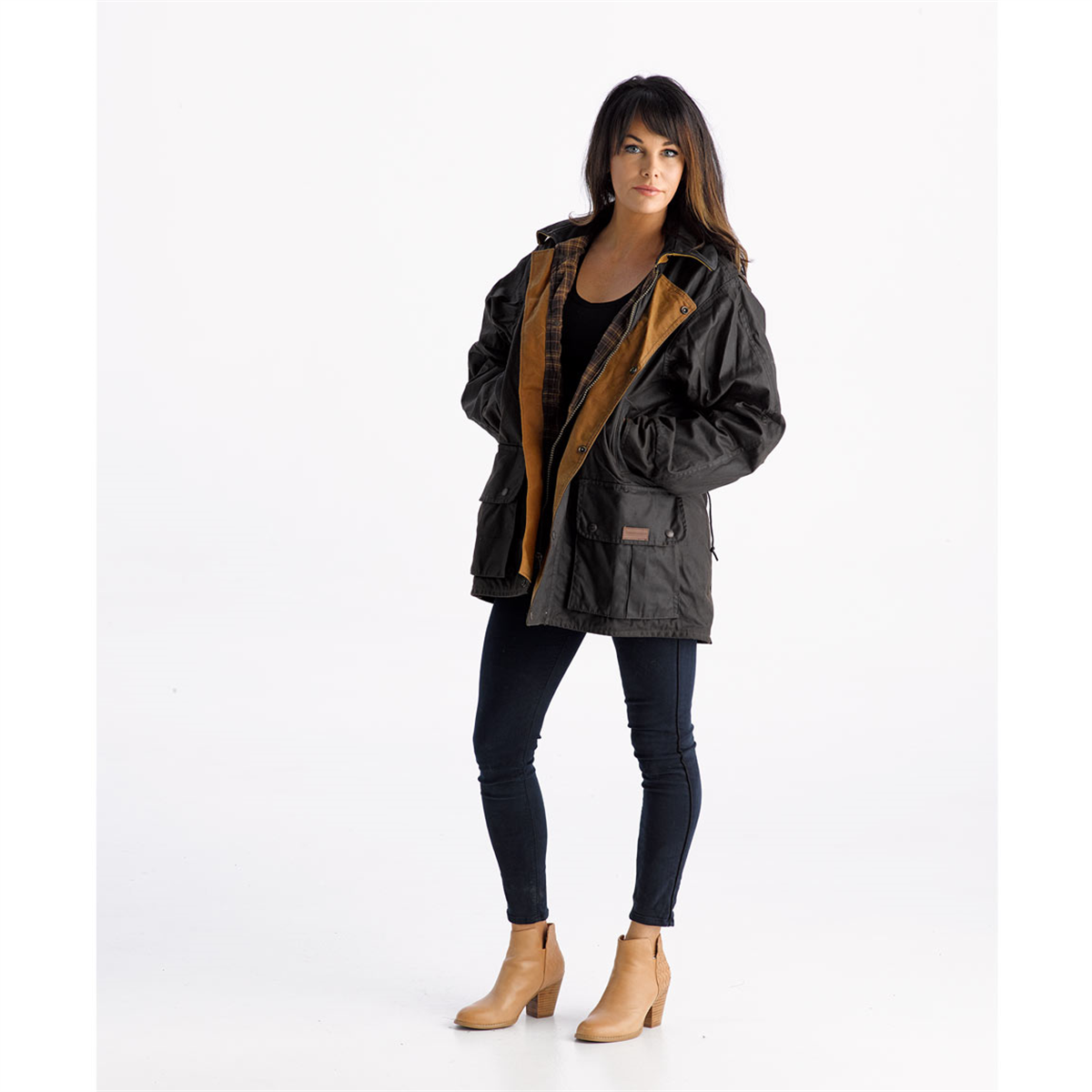 Didgeridoonas 3/4 Length Deluxe Oilskin Coat "The Huxley"
