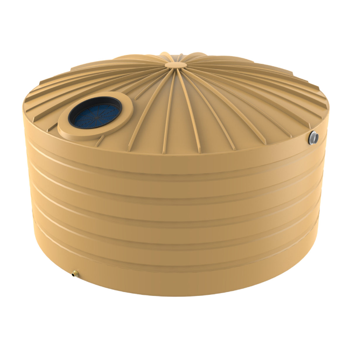 Bushmans 10,000 Litre Domed Squat Rainwater Tank TXD2200