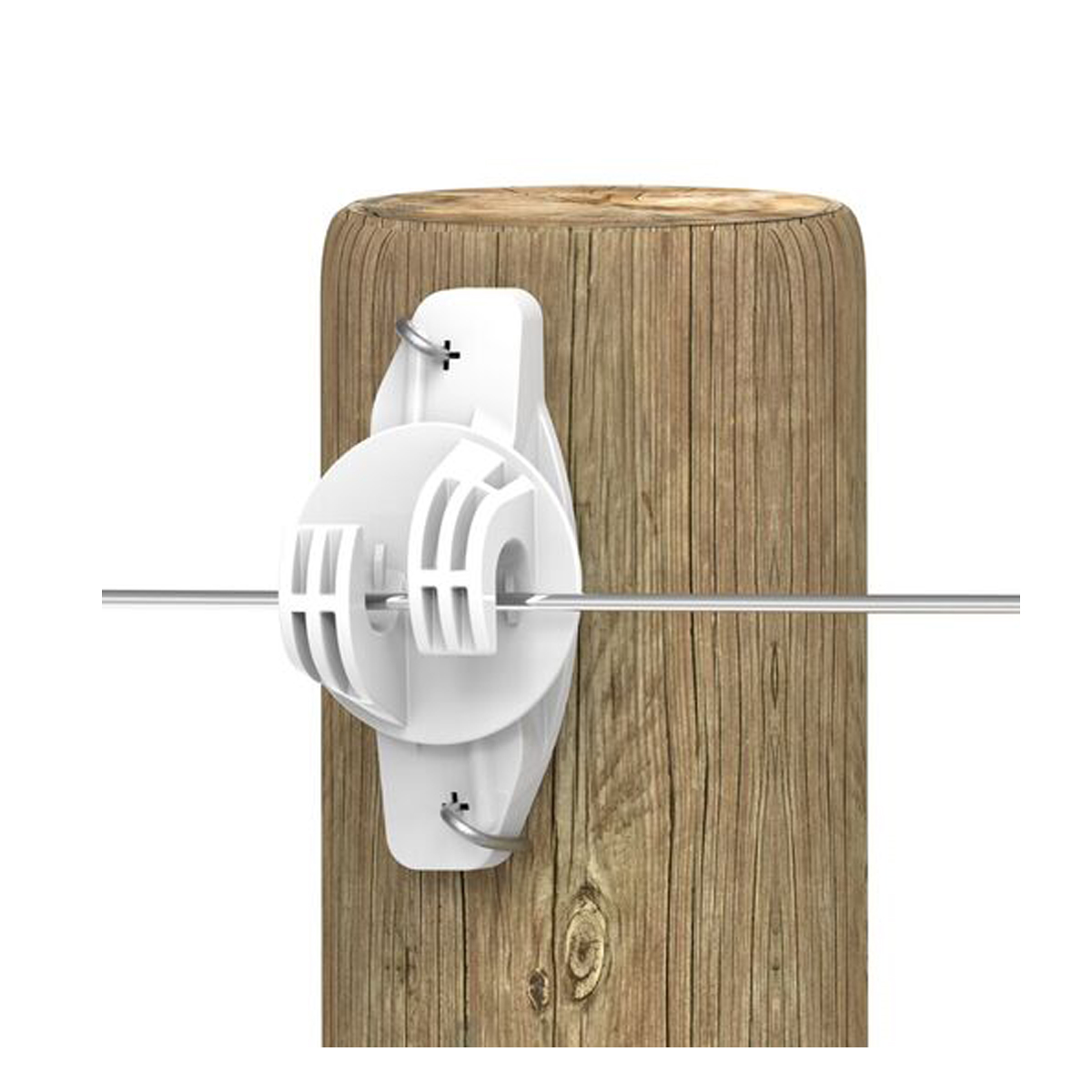 Gallagher Wood Post Wide Jaw Claw Insulator