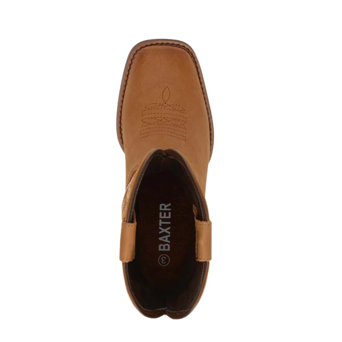 Baxter 484 Youth Western Boots - Tan