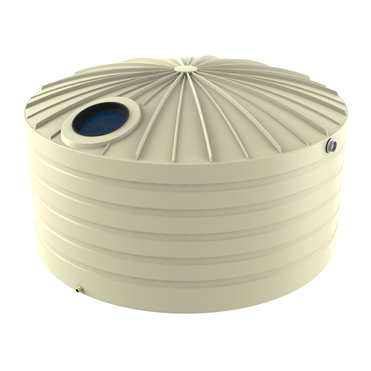Bushmans 10,000 Litre Domed Squat Rainwater Tank TXD2200