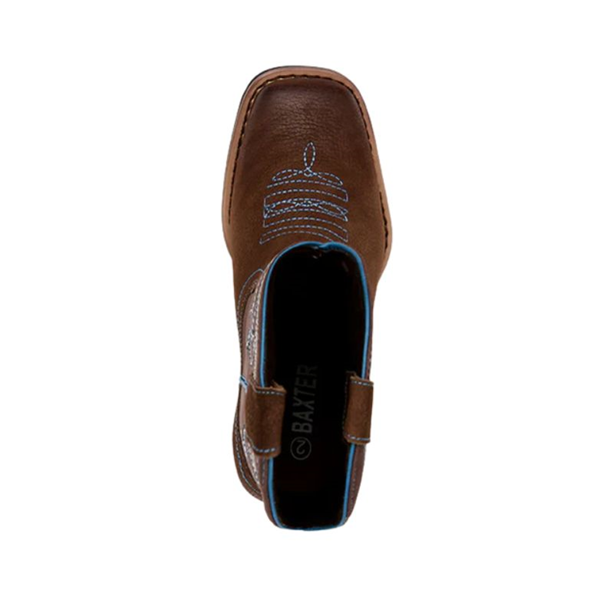 Baxter Youth Western Boots - Brown