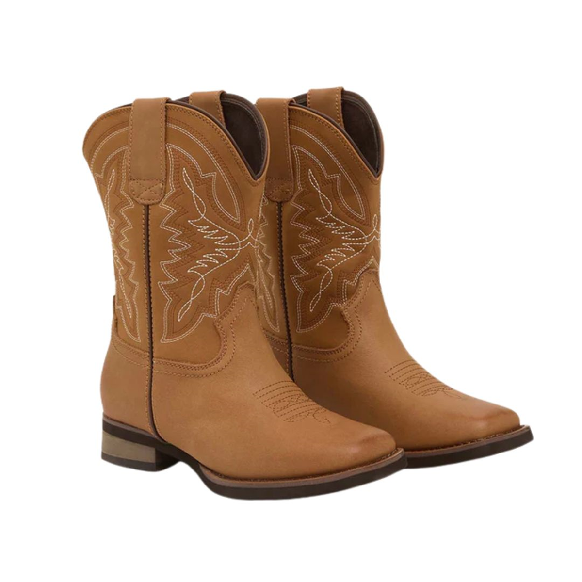 Baxter 484 Youth Western Boots - Tan