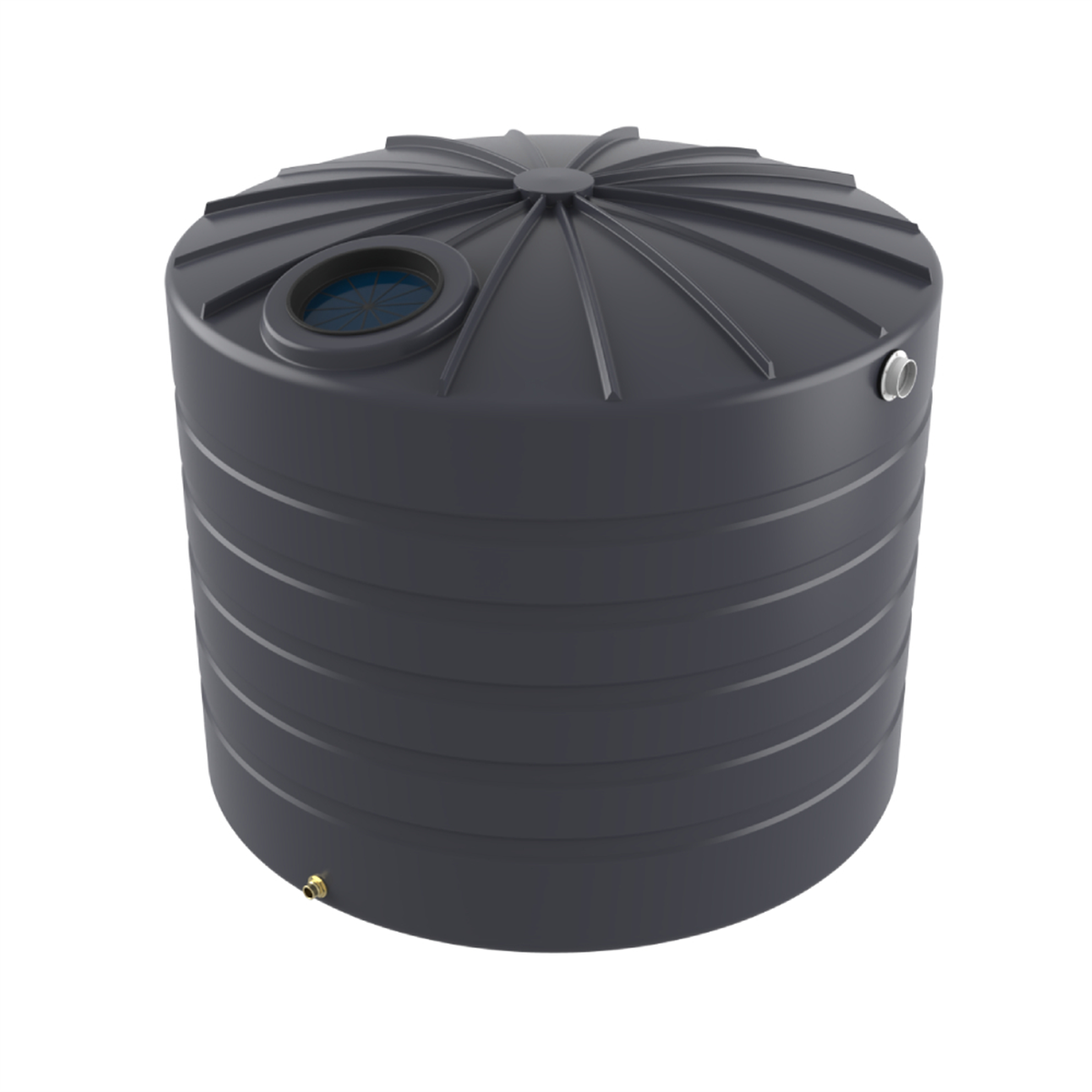 Bushmans 5,000 Litre Domed Squat Rainwater Tank TXD1200