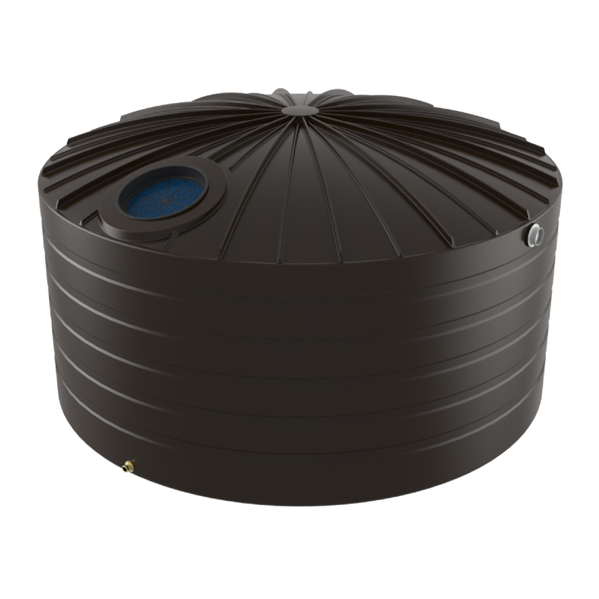 Bushmans 10,000 Litre Domed Squat Rainwater Tank TXD2200