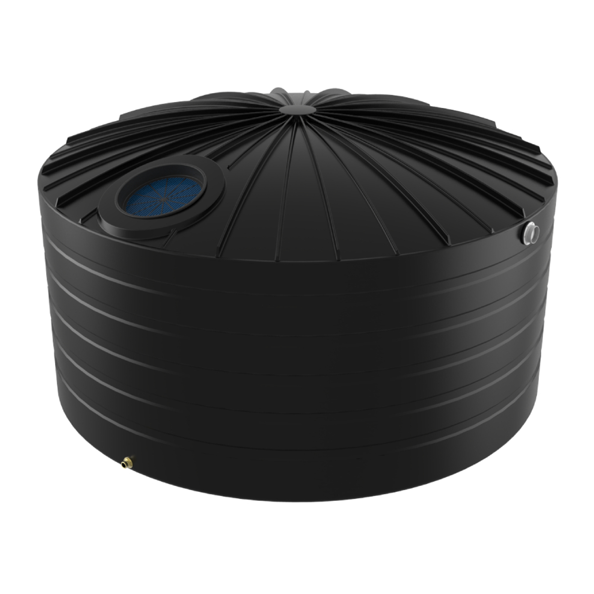Bushmans 10,000 Litre Domed Squat Rainwater Tank TXD2200