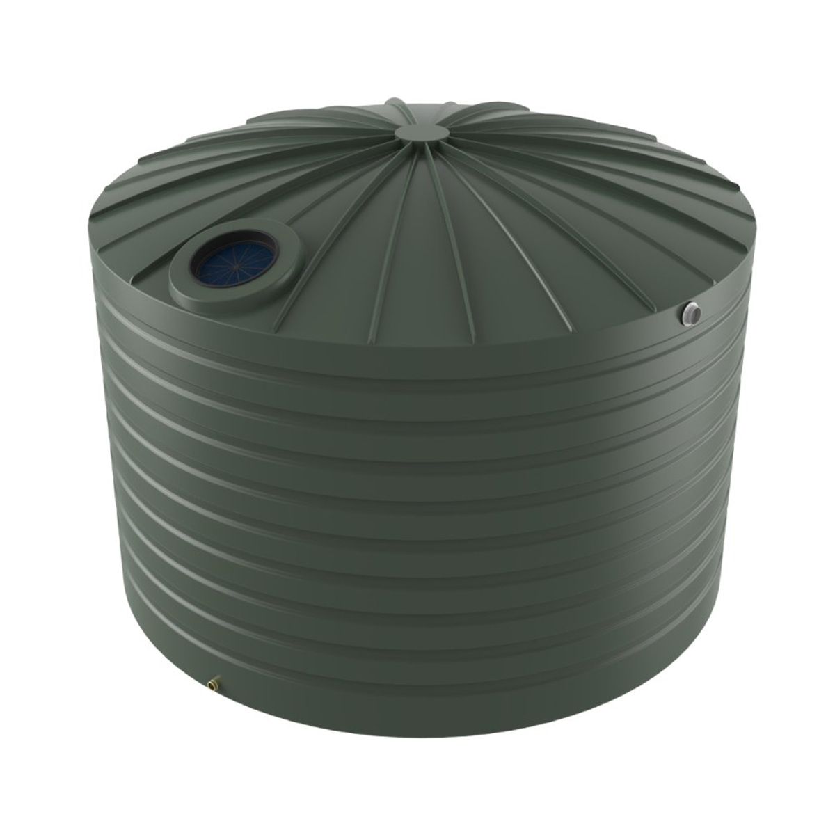 Bushman 25,000 Litre Domed Round Water Tank TXD5500