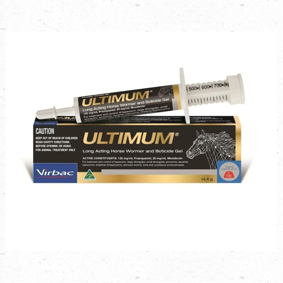 Ultimum® Long Acting Horse Wormer and Boticide Gel