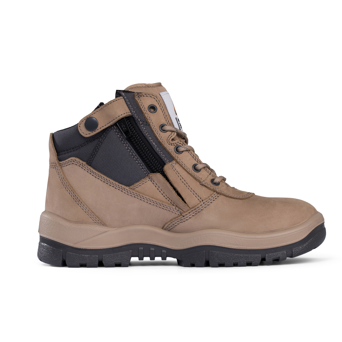 Mongrel 961060 Zipsider Boot - Stone