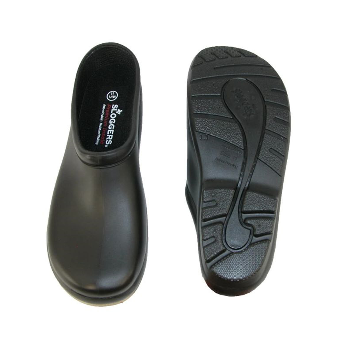 Sloggers Mens Premium Clog Black