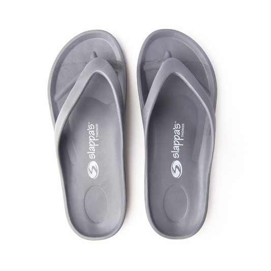 Slappa's Arch Support Thong - Silver Grey