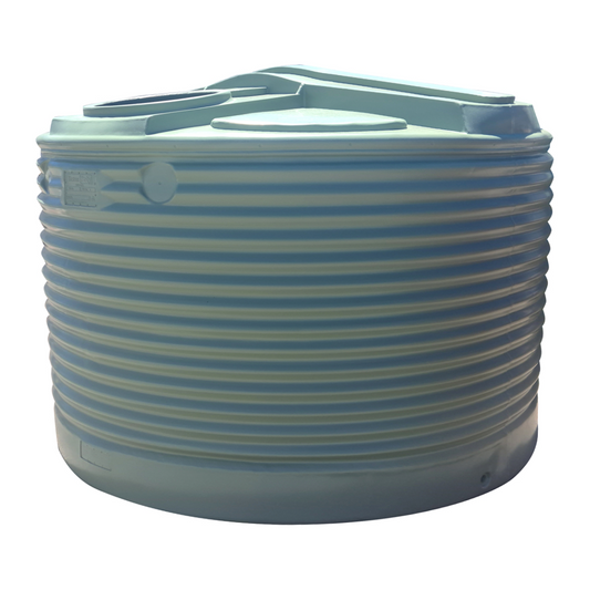 Team Poly 4,500 Litre Squat Round Rainwater Tank