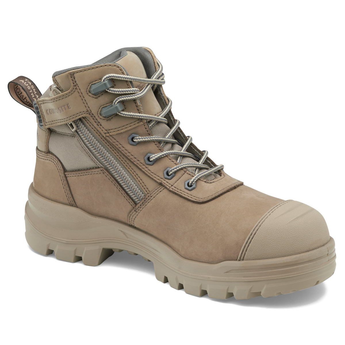 Blundstone 8553 Rotoflex Safety Boots- Stone