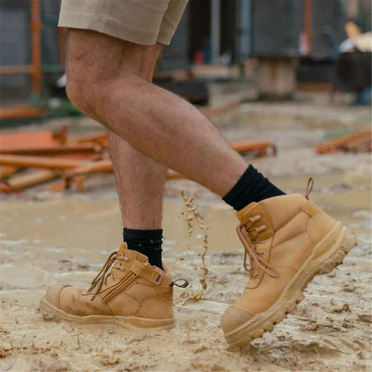 Blundstone 8550 Rotoflex Safety Boots -  Wheat