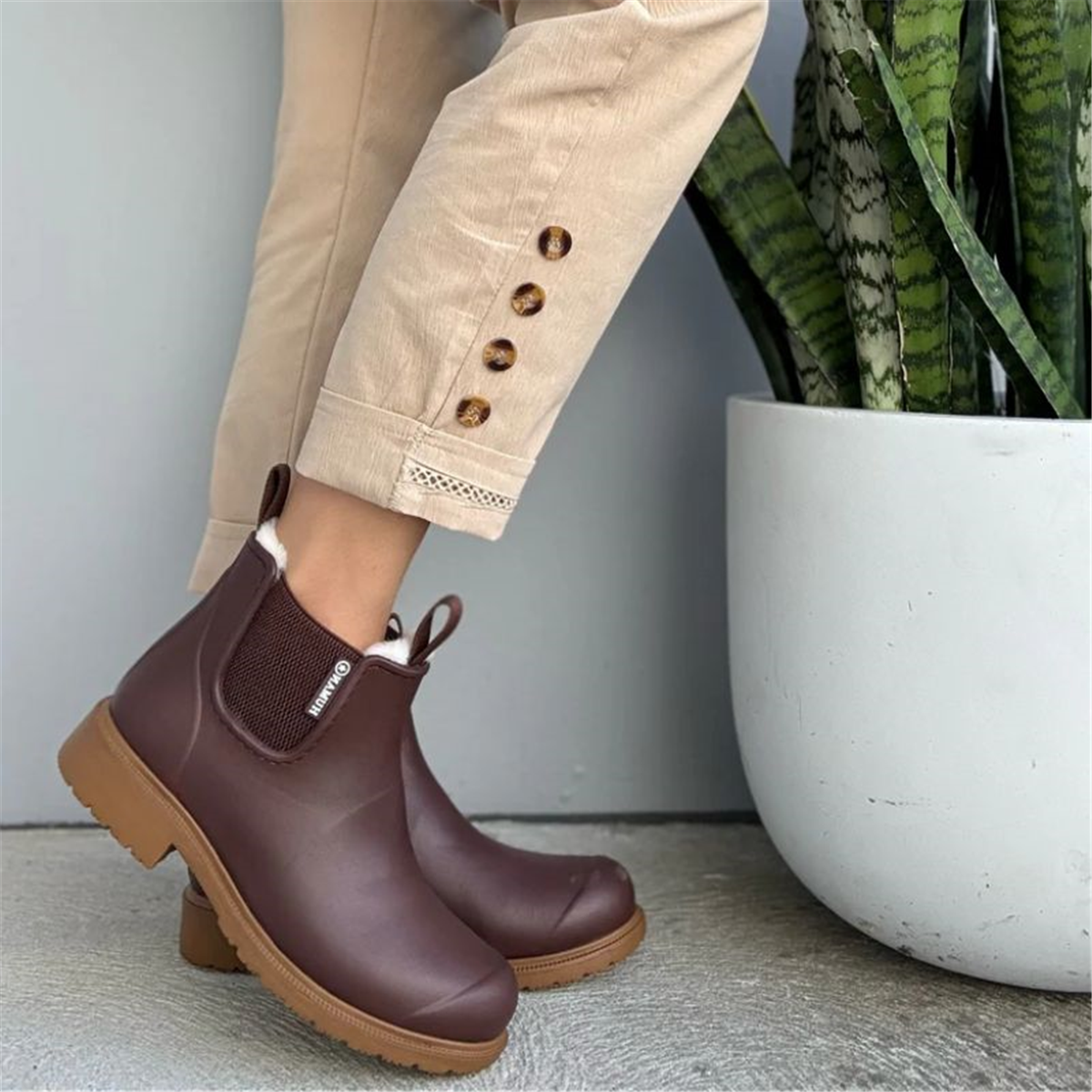 Human Shoes COOMA Boots - Chocolate