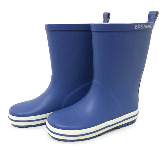 Kids Skeanie Gumboots - Blue