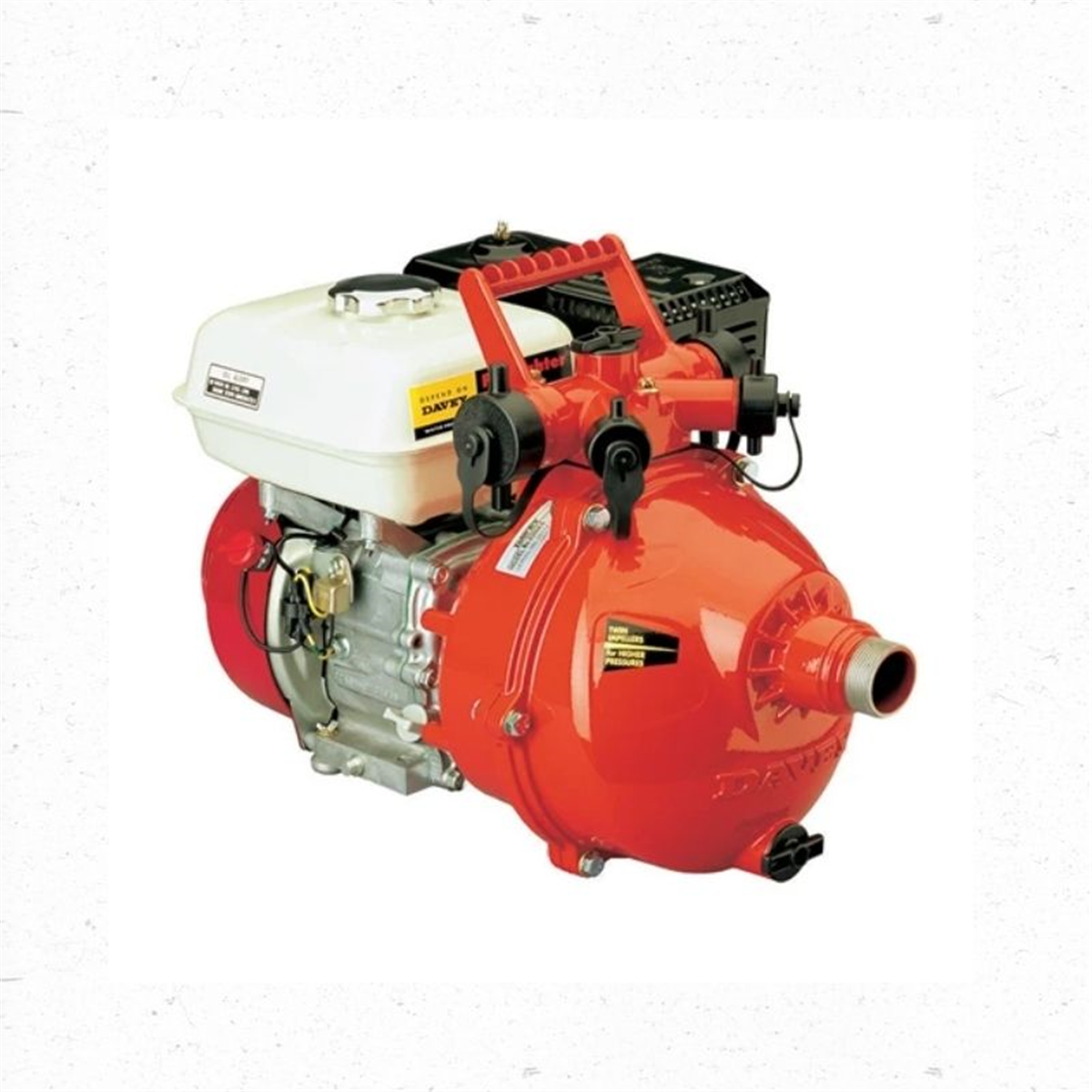 Davey 5265HE Honda Electric Start Firefighter Pump - Twin Impeller