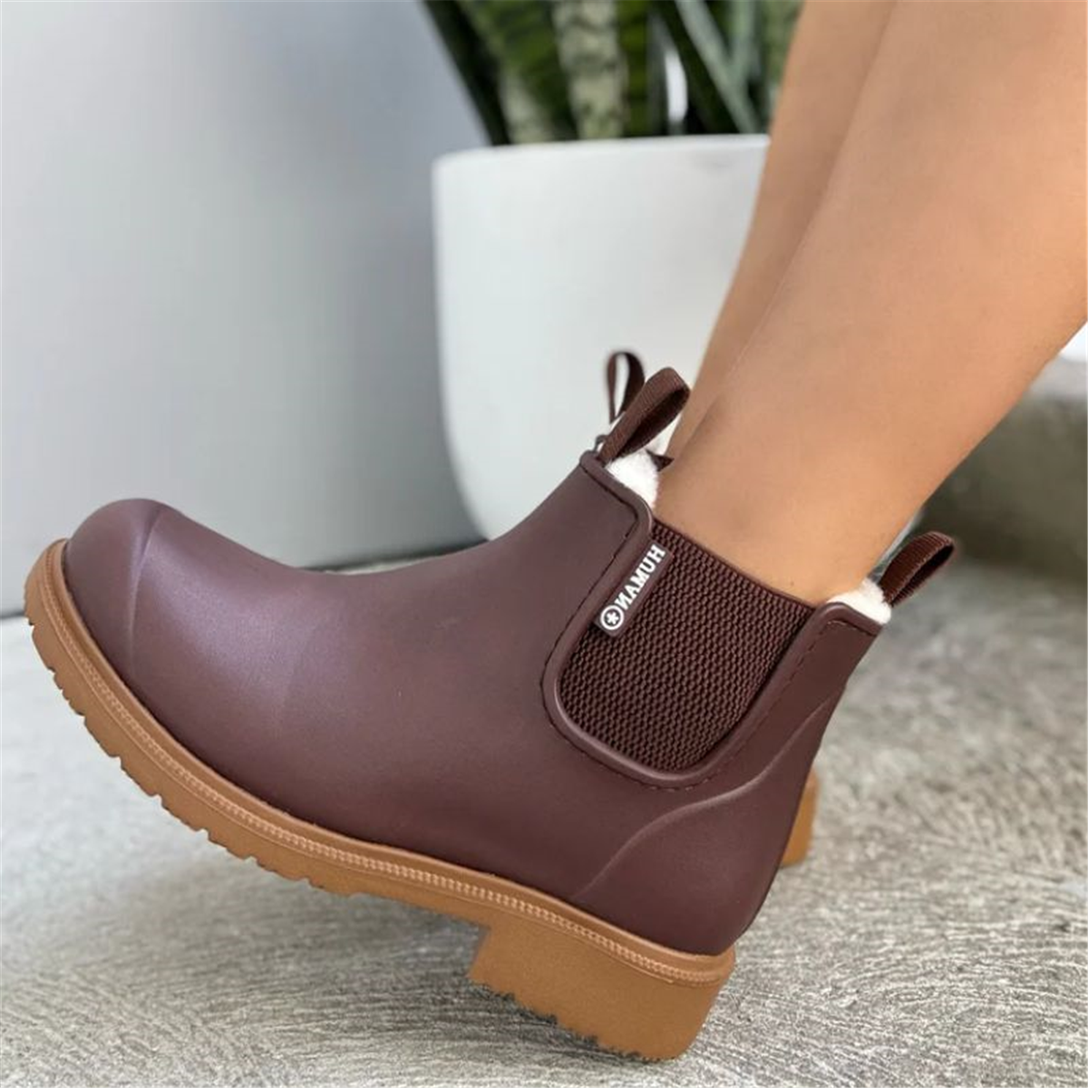 Human Shoes COOMA Boots - Chocolate