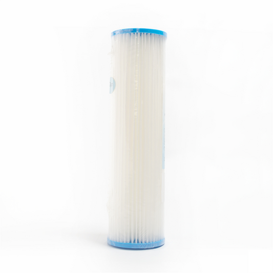 5 Micron X 10" Standard Diameter Pleated Sediment Filter Cartridge - Washable