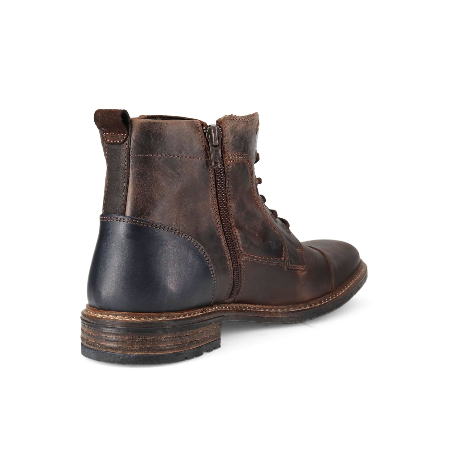 Wild Rhino Clifton Lace-up Boot - Dark Brown