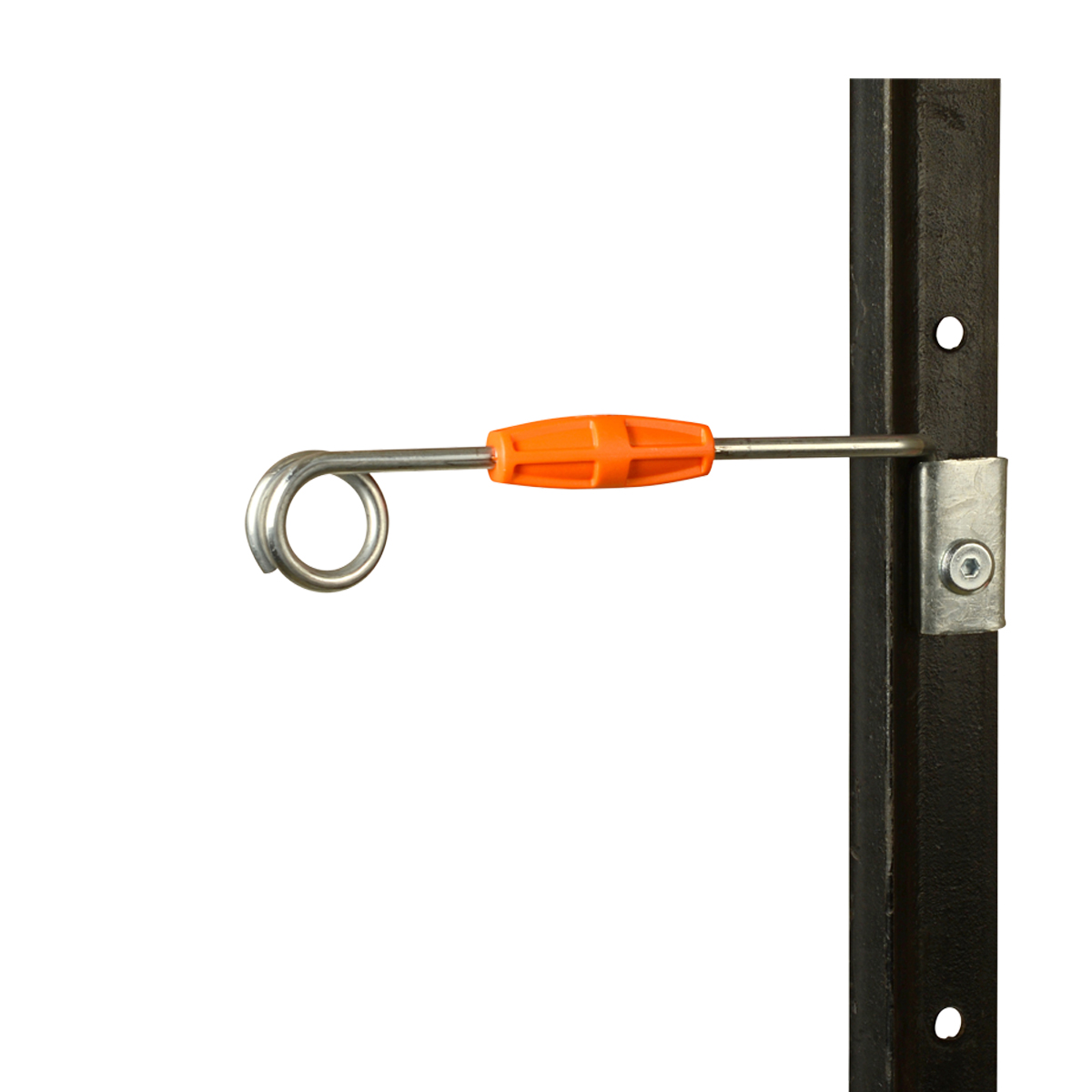  Gallagher G65414 160mm live tip lockset offset for steel Y posts and T posts.