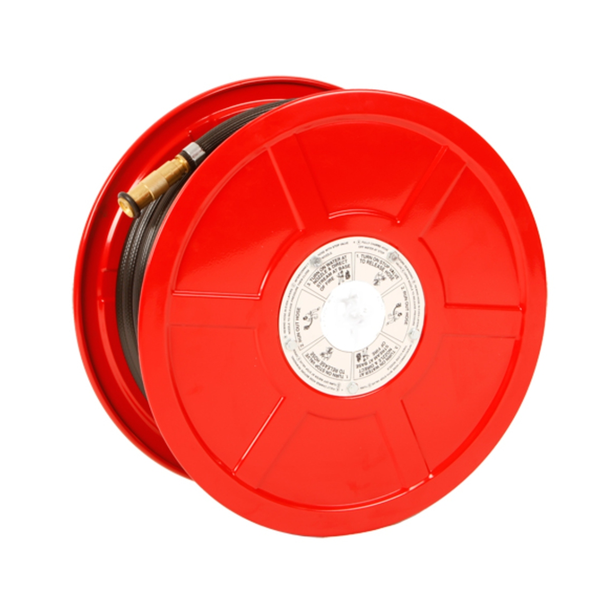 Fire Hose Reel and Hose Assembly 19MM x 36M