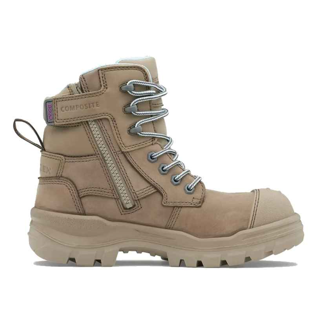 Blundstone 8863 Rotoflex Women's Safety Boots - Stone